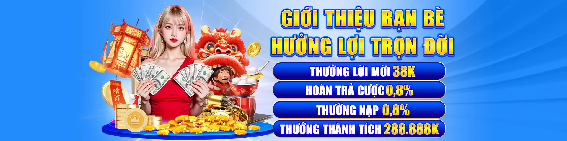 Hình ảnh nền đăng nhập no hu với các biểu tượng slot game và người chơi chiến thắng
